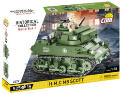 American self-propelled howitzer H.M.C. M8 Scott COBI 2279 - World War II