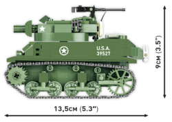 Americká samohybná houfnice H.M.C. M8 Scott COBI 2279 - World War II