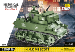 Americká samohybná houfnice H.M.C. M8 Scott COBI 2279 - World War II