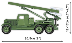 Ruský raketomet BM-13 KATYUSHA ZIS-6 COBI 2280 - World War II