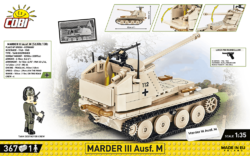 German medium tank Panzer III Pz. KpfW. Ausf. J COBI 2562 - World War II - kopie