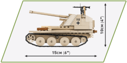 Nemecký stredný tank Panzer III Pz. KpfW. Ausf. J COBI 2562 - World War II - kopie