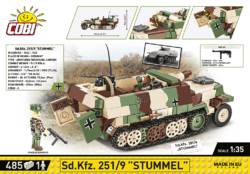 Armoured personnel carrier Sd.Kfz. 251/1 Ausf. A COBI 2552 - World War II - kopie - kopie