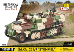 Německý kolopásový obrněný transportér Sd.Kfz. 251/9 COBI 2283 - World War II 1:35