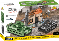 Schlacht von Arras 1940 Matilda II gegen Panzer 38(t) COBI 2284 - World War II 1:35