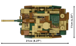 Nemecké samohybné útočné delo Sturmgeschütz IV Sd.Kfz. 167 COBI 2576 - World War II 1:28 - kopie