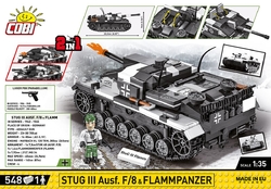 Německé samohybné útočné dělo Sturmgeschütz III Ausf. G COBI 2285 - World War II 1:35 - kopie
