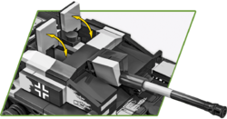 Německé samohybné útočné dělo Sturmgeschütz III Ausf. G COBI 2285 - World War II 1:35 - kopie