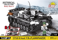 German self-propelled assault gun Sturmgeschütz III Ausf. G COBI 2285 - World War II 1:35 - kopie