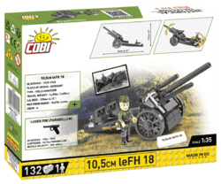 German field howitzer leFH 18 COBI 2292 - World War II