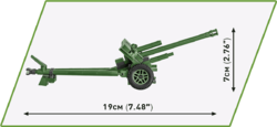 German rocket launcher Nebelwerfer 41 COBI 2291 - World War II - kopie