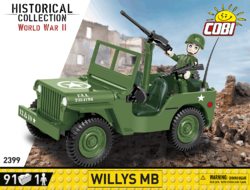 American off-road car Willys MB COBI 2399 - World War II