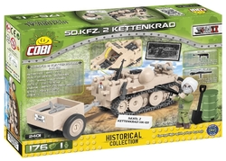 Polopásové vozidlo Sd.Kfz. 2 Kettenkrad HK 101 COBI 2401 - World War II