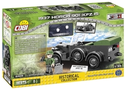 Německé terénní vozidlo 1937 HORCH 901 KFZ.15 COBI 2405 - World War II