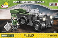 Německé terénní vozidlo 1937 HORCH 901 KFZ.15 COBI 2404 - World War II
