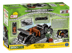 Německé vládní vozidlo 1938 MERCEDES 770 COBI 2407 - World War II
