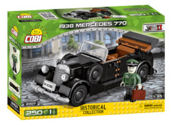 Německé vládní vozidlo 1938 MERCEDES 770 COBI 2407 - World War II