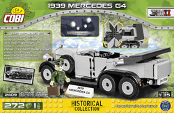 Německé vládní vozidlo 1939 MERCEDES G4 COBI 2409 - World War II