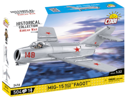 Ruské stíhacie lietadlo MIG-15 FAGOT COBI 2416 - Korean War