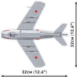 Československé stíhacie lietadlo S-102 (MIG-15) COBI 5821 - Cold War - kopie