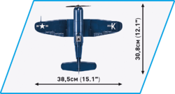 Americký bitevní letoun F4U-4 Corsair COBI 2417 - Korean War