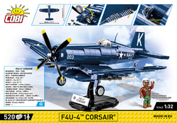 Americký bitevní letoun F4U-4 Corsair COBI 2417 - Korean War