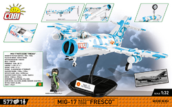 East German fighter aircraft LIM-5 (MIG-17F) COBI 5825 - Cold War - kopie