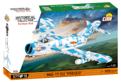 East German fighter aircraft LIM-5 (MIG-17F) COBI 5825 - Cold War - kopie