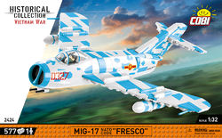 East German fighter aircraft LIM-5 (MIG-17F) COBI 5825 - Cold War - kopie