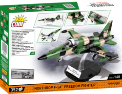 American fighter plane Northrop F-5A Freedom Fighter COBI 5858 - Armed Forces 1:48 - kopie