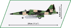 Americké stíhacie lietadlo Northrop F-5A Freedom Fighter COBI 5858 - Armed Forces 1:48 - kopie