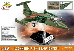 American strategic reconnaissance aircraft Lockheed SR-71 Blackbird COBI 5891 - Armed Forces 1:48 - kopie