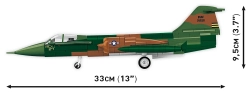 American strategic reconnaissance aircraft Lockheed SR-71 Blackbird COBI 5891 - Armed Forces 1:48 - kopie