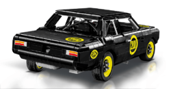 Opel Rekord C "Black Widow" COBI 24332 - Youngtimer Limited Edition - kopie