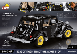 Francúzsky automobil CITROËN Traction 11CV BL COBI 2265 - Executive edition WWII - kopie