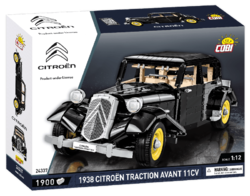 Französisches Auto 1938 CITROËN Traction 11CV COBI 24337 - Youngtimer 1:12