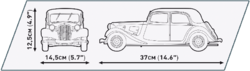 French car CITROËN Traction 11CV BL COBI 2265 - Executive edition WWII - kopie