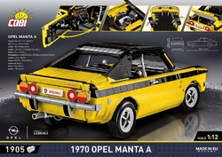 Automobil Opel Manta A 1970 COBI 24339 - Youngtimer 1:12