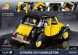 Car Citroën 2CV "Duck" CHARLESTON COBI 24340 - Executive Edition 1:12 - kopie