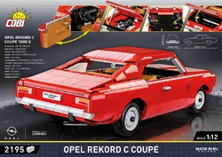 Car Opel REKORD C coupe COBI 24344 - Executive Edition 1:12 - kopie