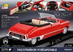 Automobil 1962 Citroën DS 19 Décapotable COBI 24346 - Youngtimer 1:12