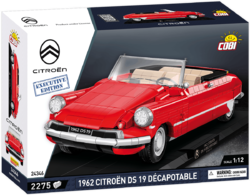 Auto 1962 Citroën DS 19 Décapotable COBI 24346 - Youngtimer 1:12