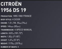 Auto Citroën 2CV "Duck" CHARLESTON COBI 24341 - Youngtimer 1:12 - kopie