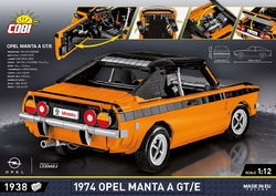 Závodní automobil Opel Manta A GT/E 1974 COBI 24349 - Youngtimer 1:12