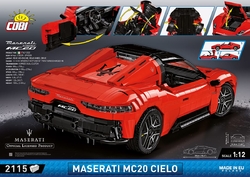 Auto Maserati Granturismo Modena COBI 24505 - Maserati 1:35 - kopie
