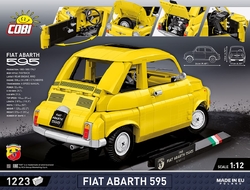 Automobil ABARTH 595 COBI 24514 - ABARTH 1:35 - kopie