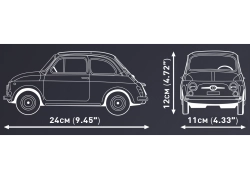 Automobil FIAT ABARTH 595 COBI 24354 1:12