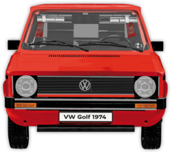 Automobil Volkswagen GOLF (1974-1983) COBI 24359  - Volkswagen 1:12