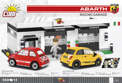 ABARTH Závodní garáž COBI 24501 - Youngtimer