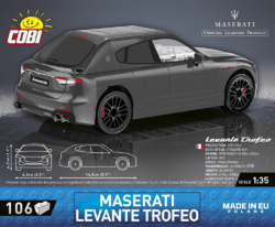 Auto SUV Maserati Levante Trofeo COBI 24565 - Maserati - kopie